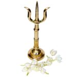 Brass Soolam on Stand 7 Inches (160g)