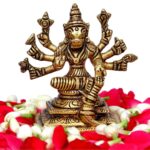 Varahi Amman Brass Statue + Free Varahi Yantra (2×2)